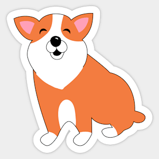 Cute Corgi Sticker